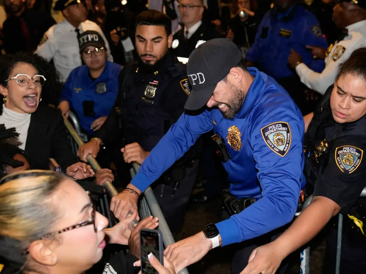ICE officer shoots a man while making an arrest in New York, officials say 
