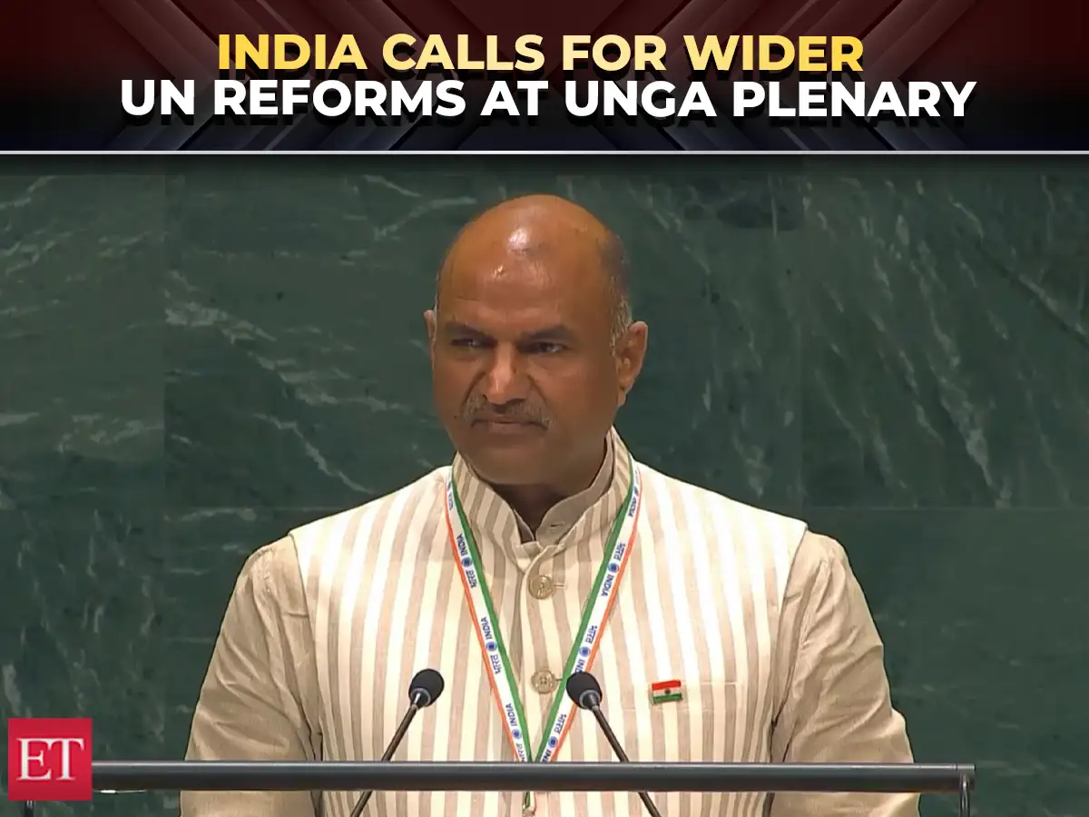 ‘UNGA revitalisation must be part of broader UN reforms’: India at UNGA plenary 