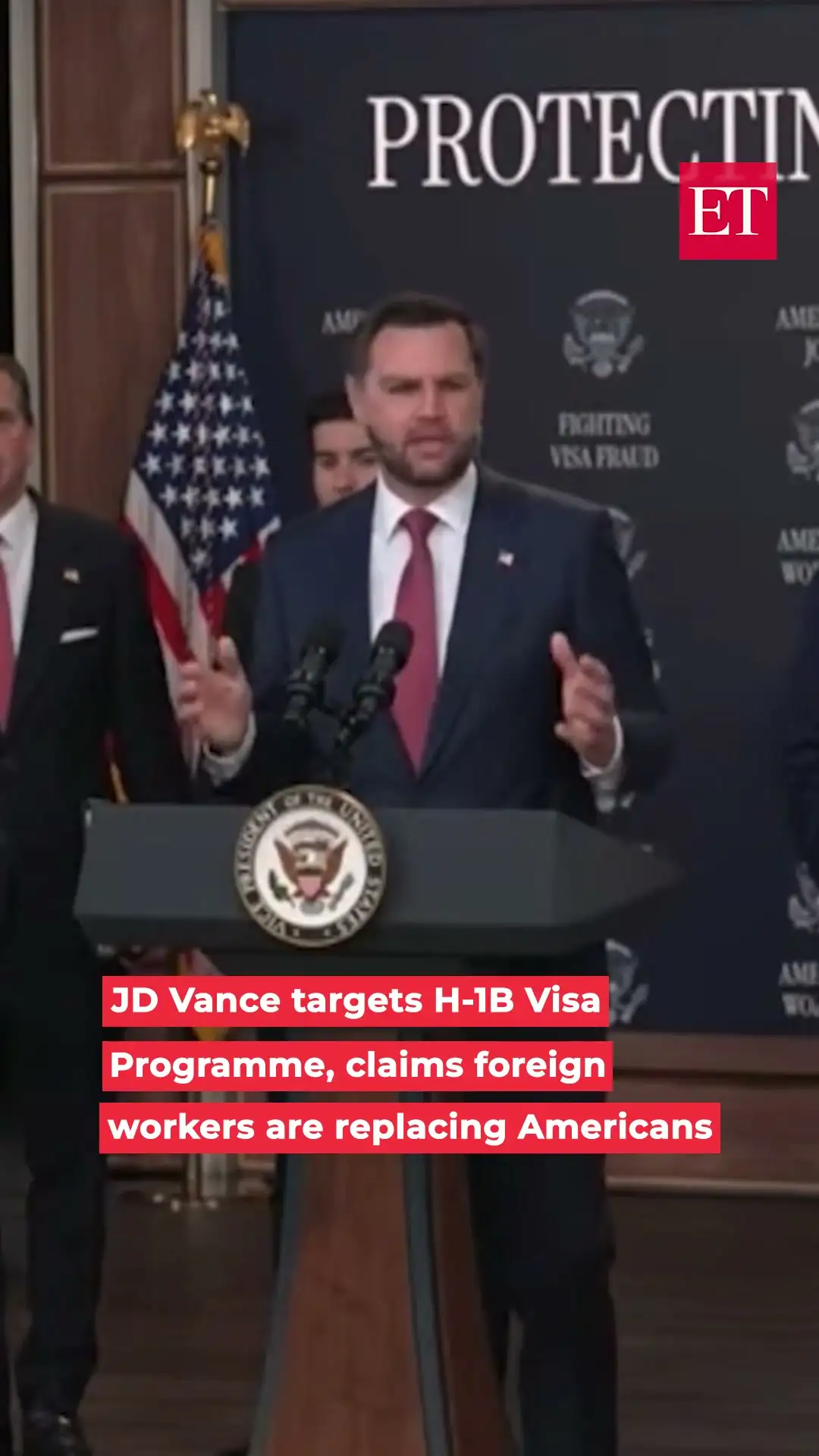 JD Vance targets H-1B Visa Programme, claims foreign workers are replacing Americans 