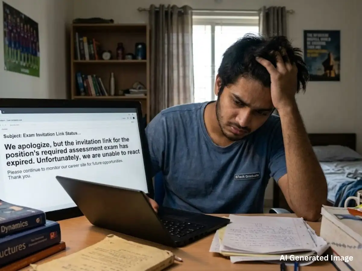 Unemployed BTech graduate misses job assessment email arranged through family referral, says parents now bearing relative's anger 