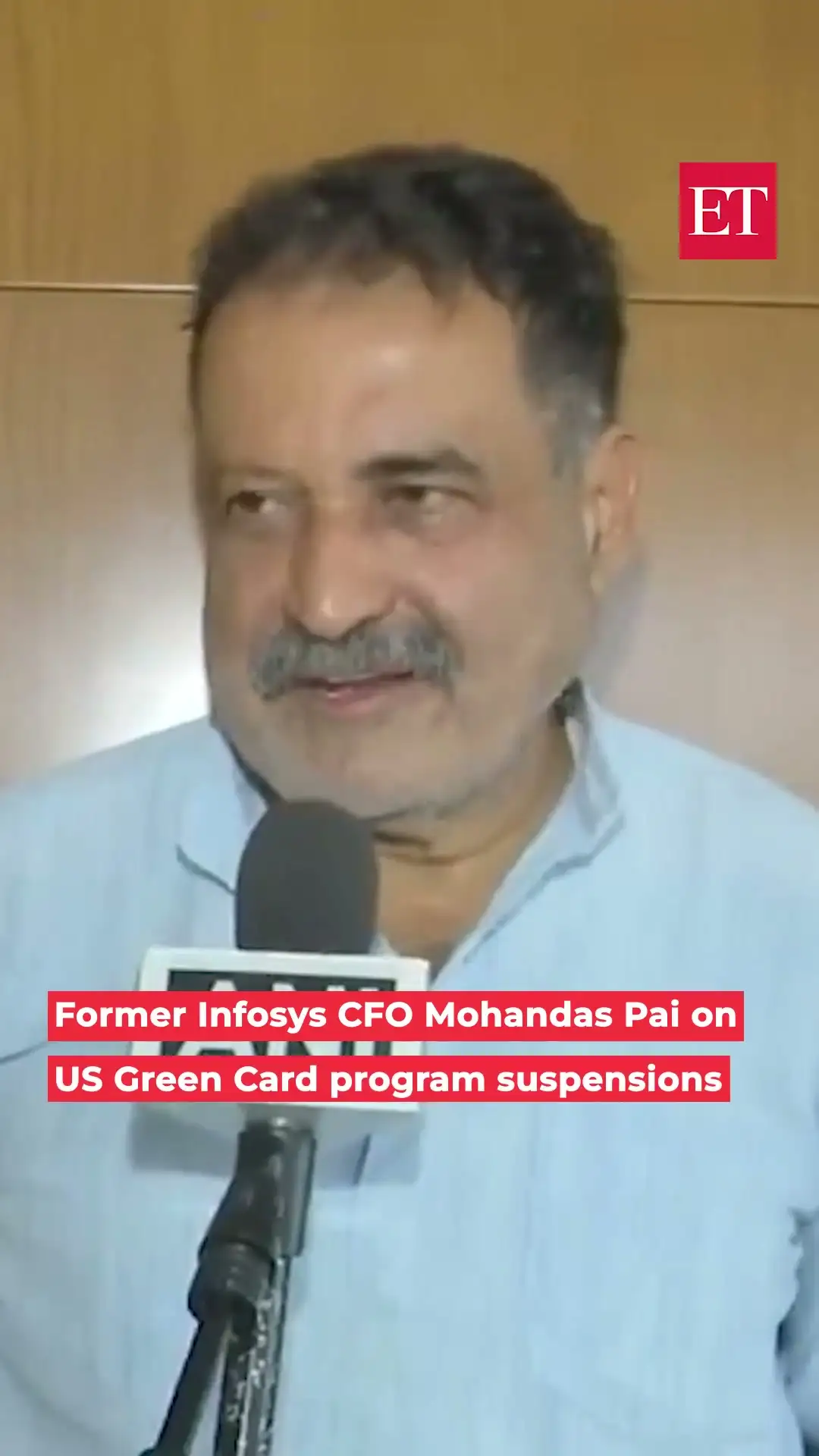 Former Infosys CFO Mohandas Pai on US Green Card program suspensions 