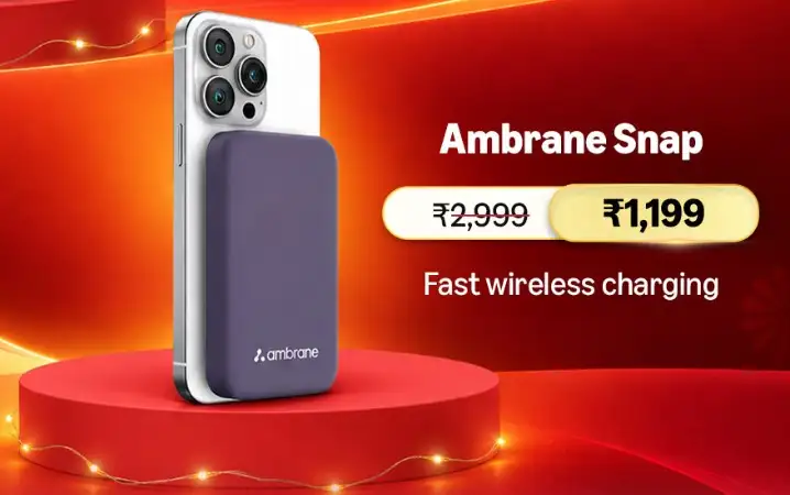 Image for AmbraneMagSafeWireless10000Mah