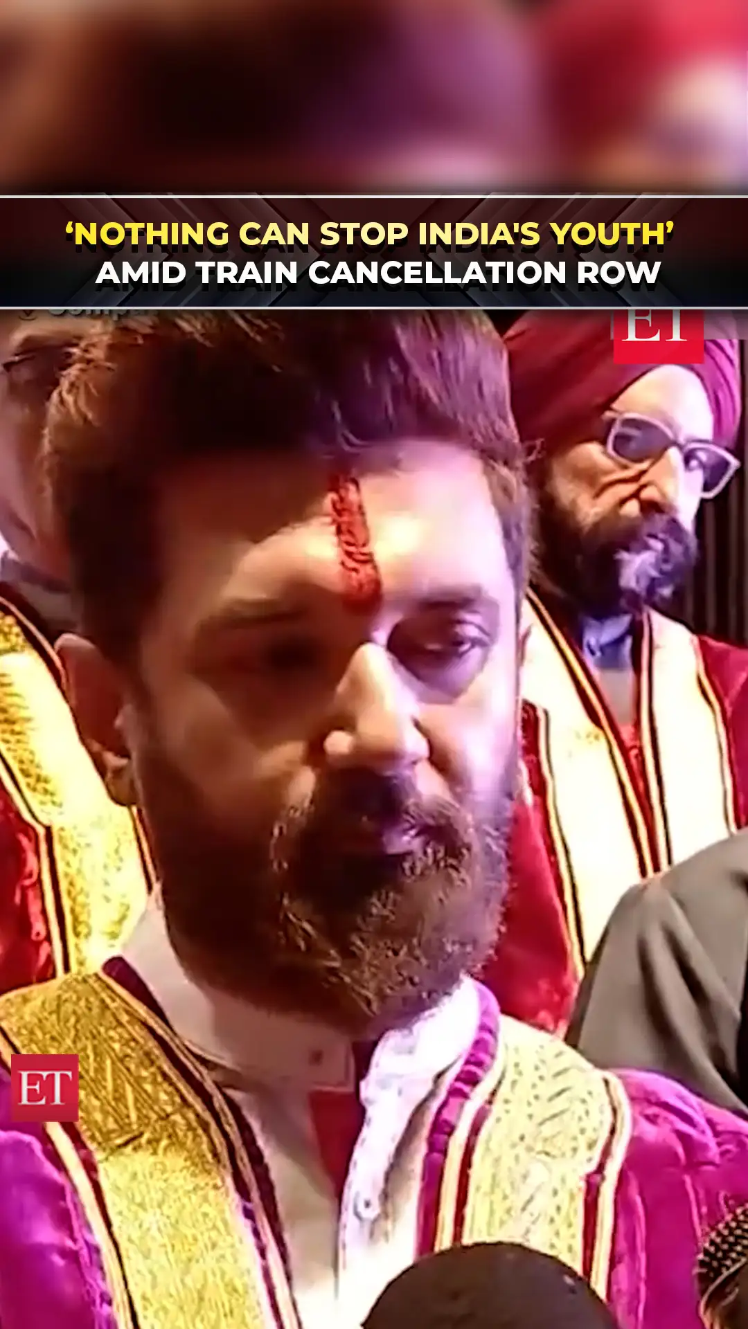 Nothing can stop India's youth’: Chirag Paswan on train, metro curbs ahead of CJP protests in Delhi 