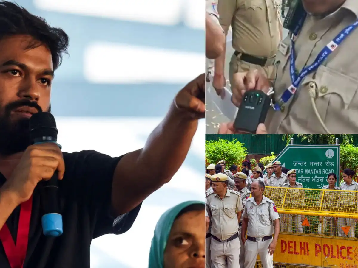 Delhi Protest Today: 35,000 security personnel, bodycams, drones, six detention centers, face recognition, traffic diversions, and metro closures; Inside Delhi Police's security plan 