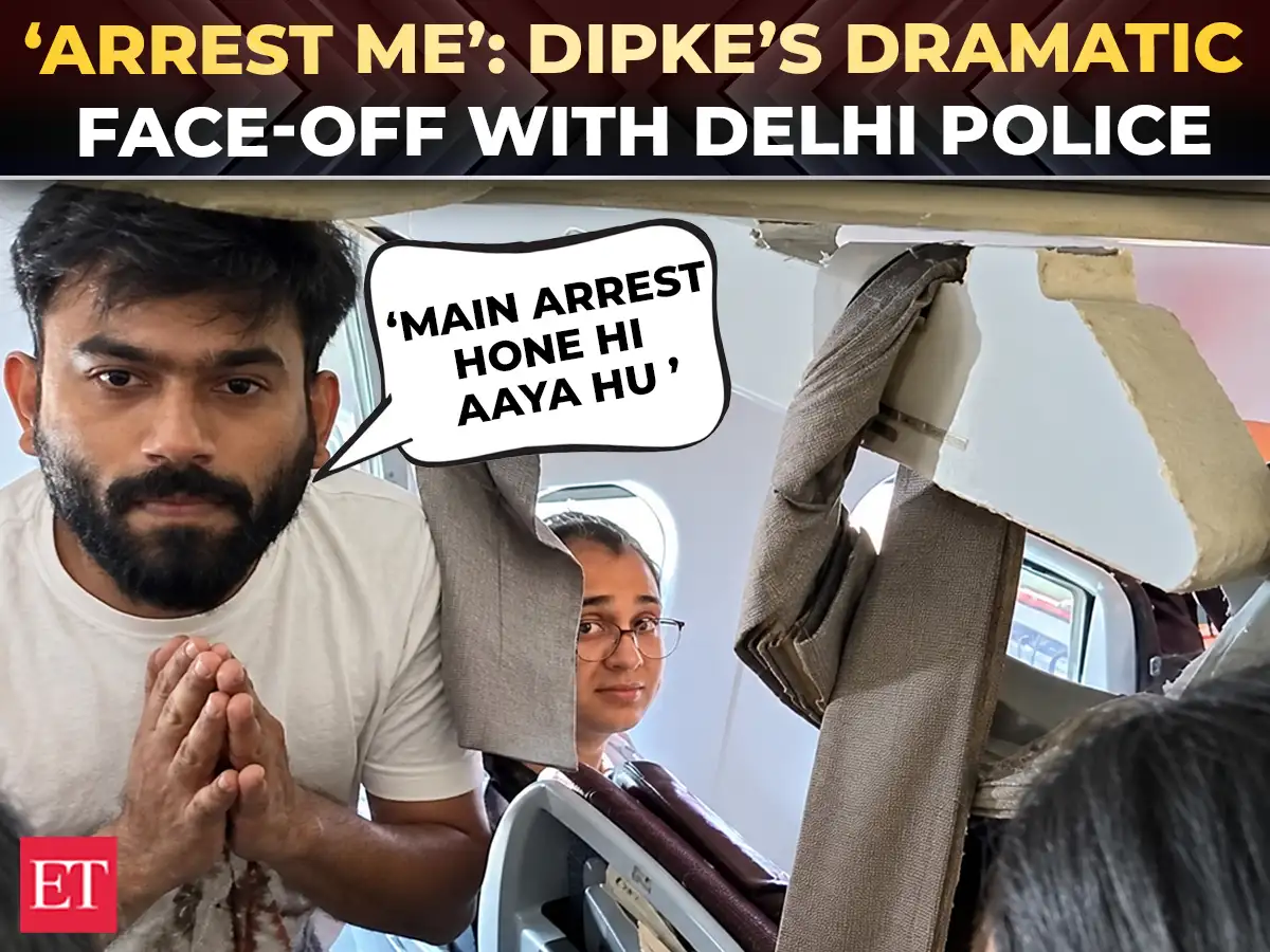 ‘Arrest me’: CJP Founder Abhijeet Dipke detained at Delhi Airport after landing 