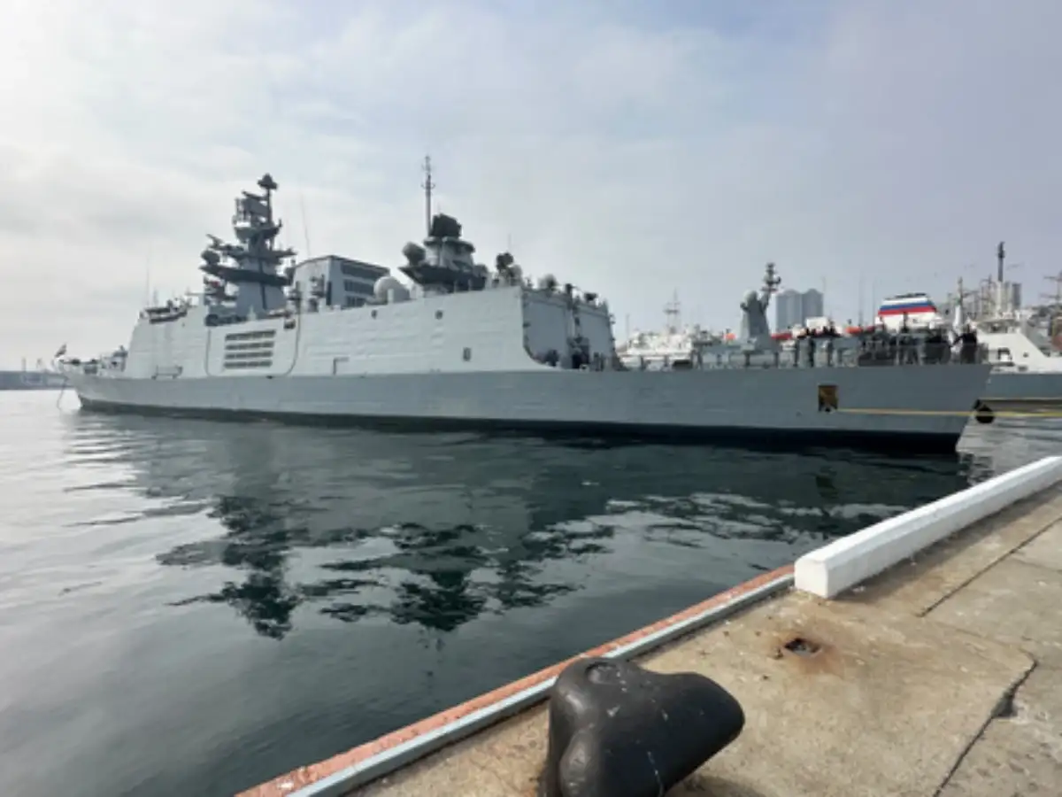 GRSE launches third of four next-generation patrol vessels for Navy 