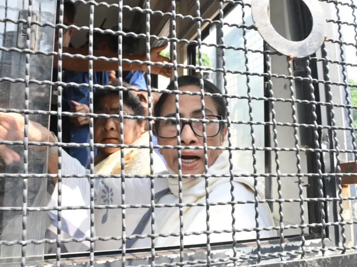 CJP protests: TMC chief Mamata Banerjee, AAP's Arvind Kejriwal released from detention 
