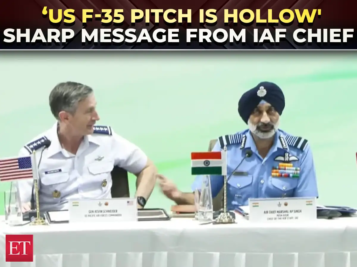 'Your people don't even let us go near the aircraft, and you talk about selling it to us': AP Singh 