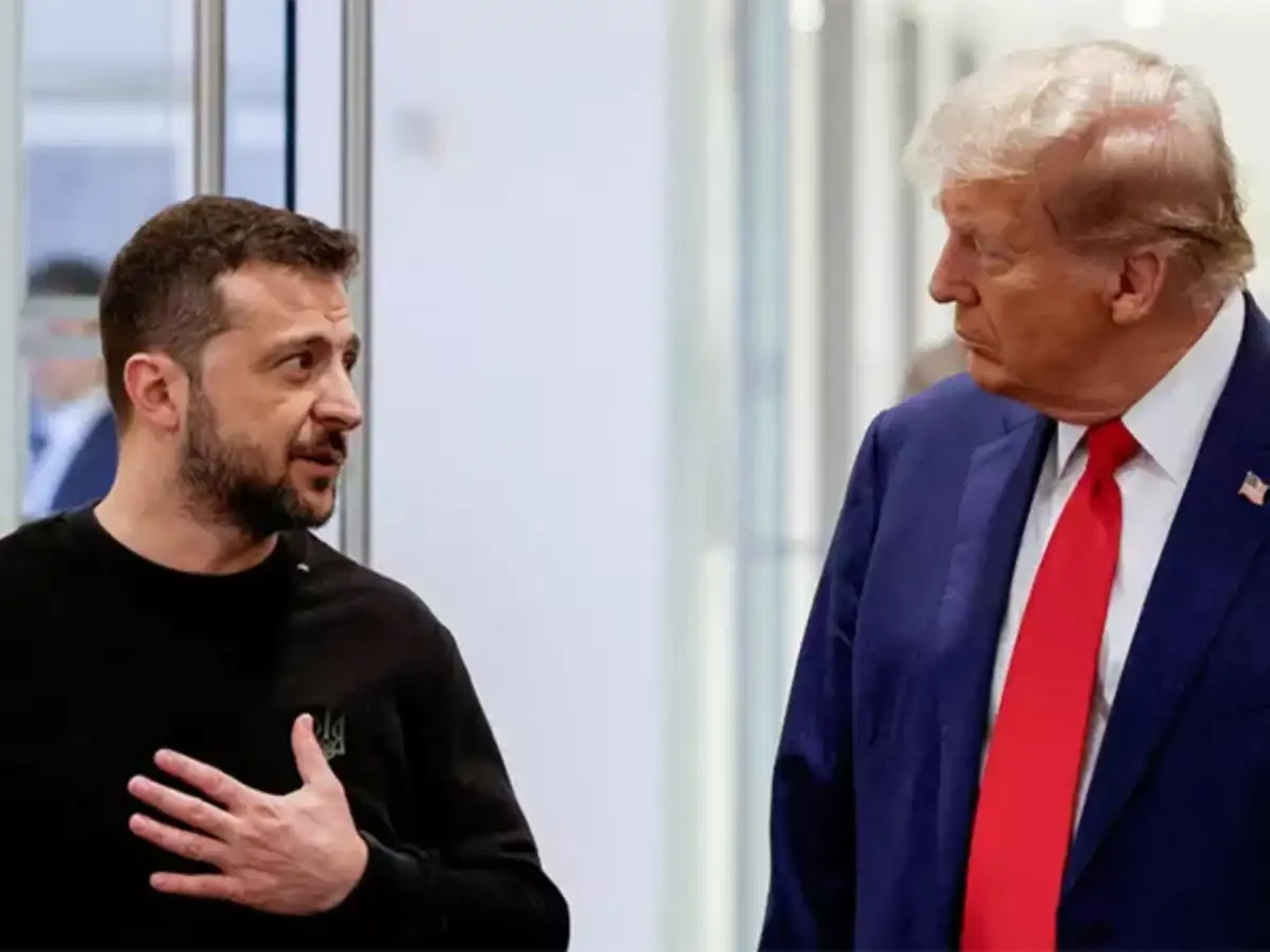 Trump says 'I think it's time for Ukraine to get a new president' as he blames Zelenskyy for diesel prices 