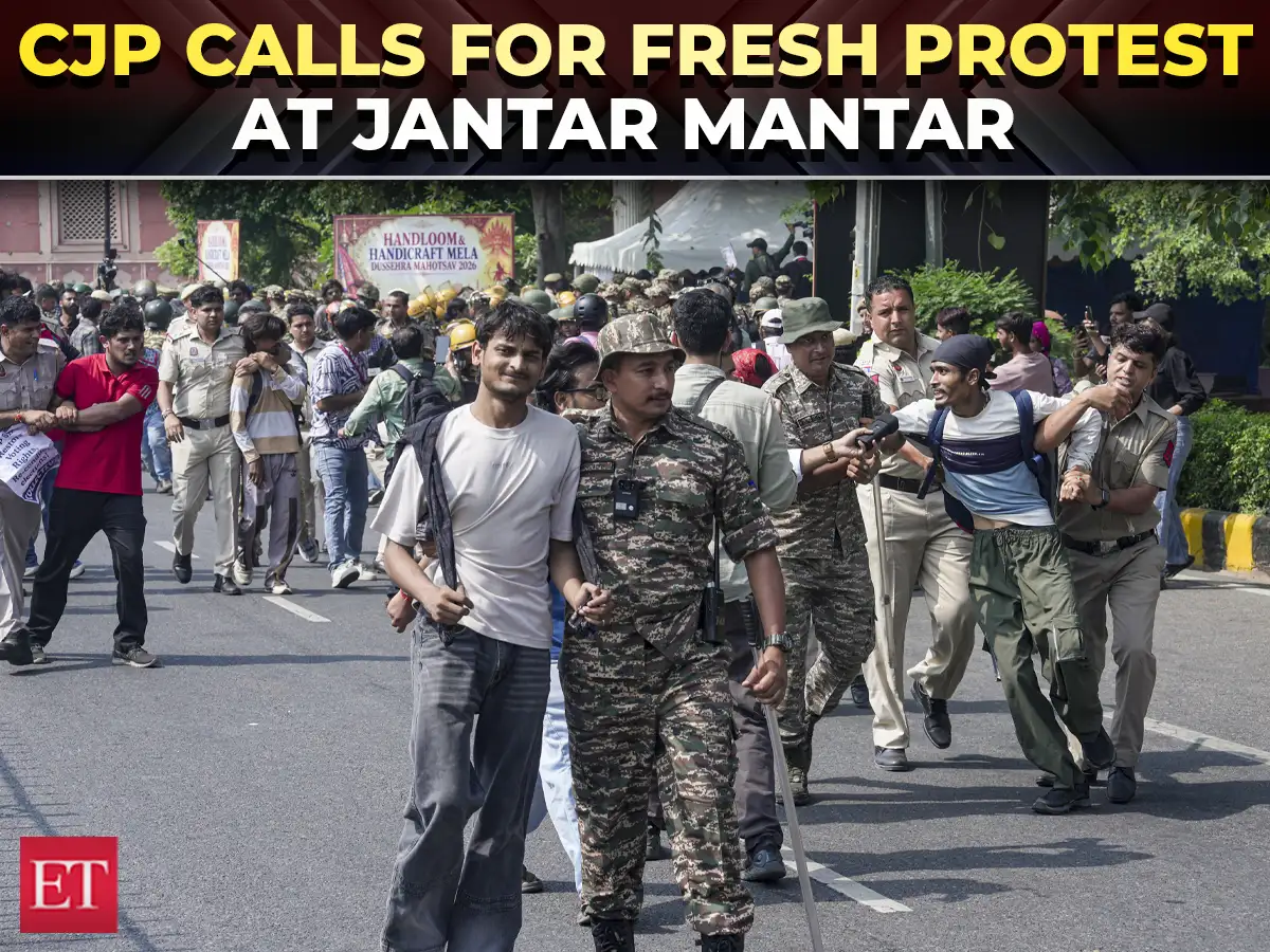 'Will not go back till CEC resigns': CJP calls for fresh protest at Jantar Mantar on October 11 