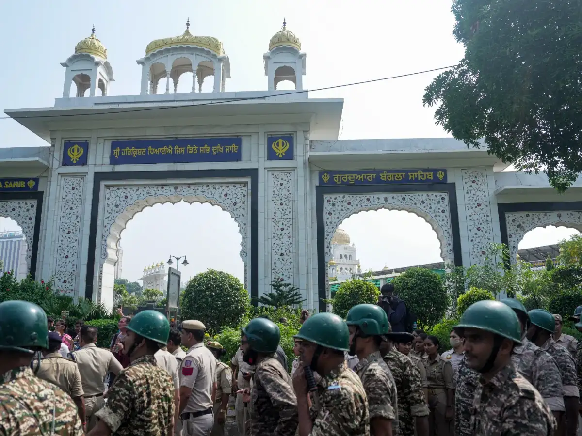 Bhagwant Mann accuses Delhi Police of violating Bangla Sahib sanctity; police cite ‘malicious’ video 