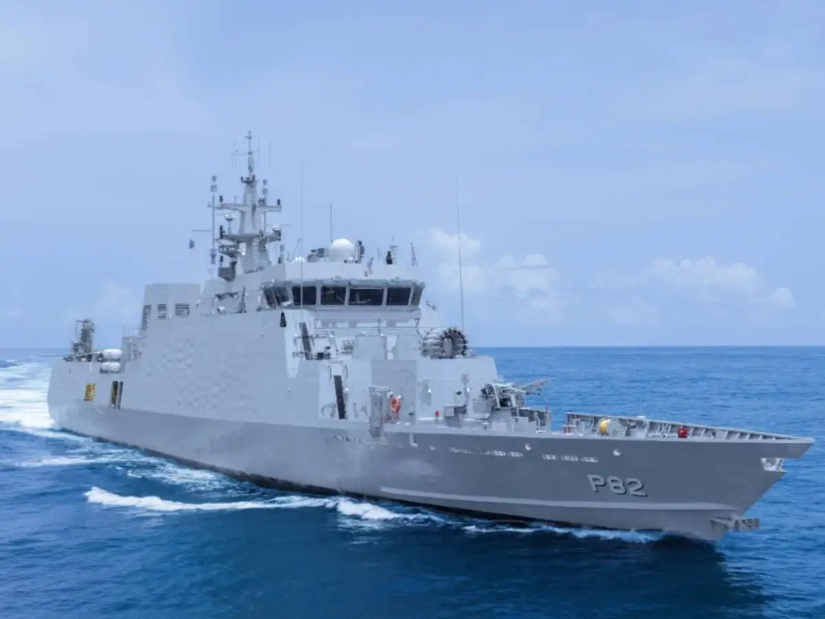 Indian Navy commissions third anti-submarine warfare craft Mangrol to bolster coastal security 