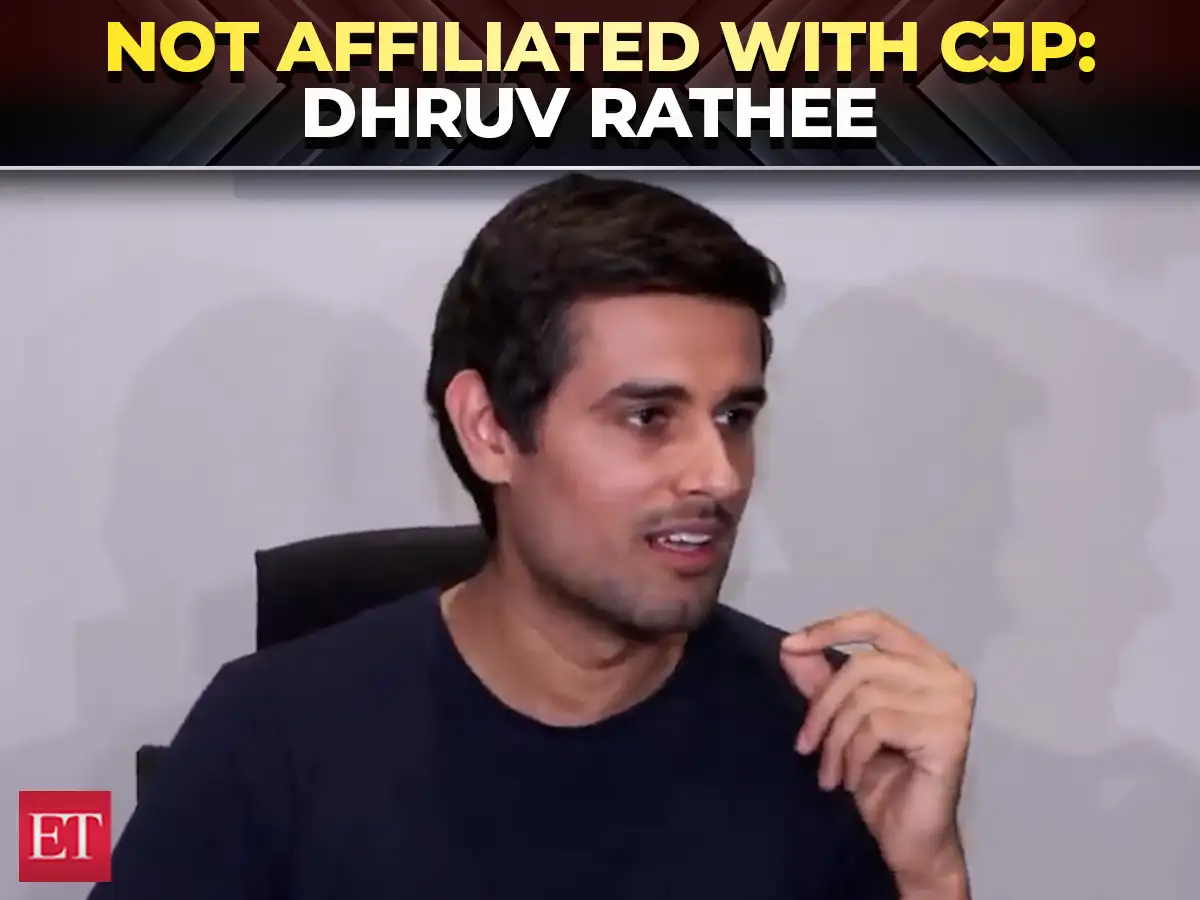 Not affiliated with CJP': YouTuber Dhruv Rathee denies any link to Cockroach Janta Party 