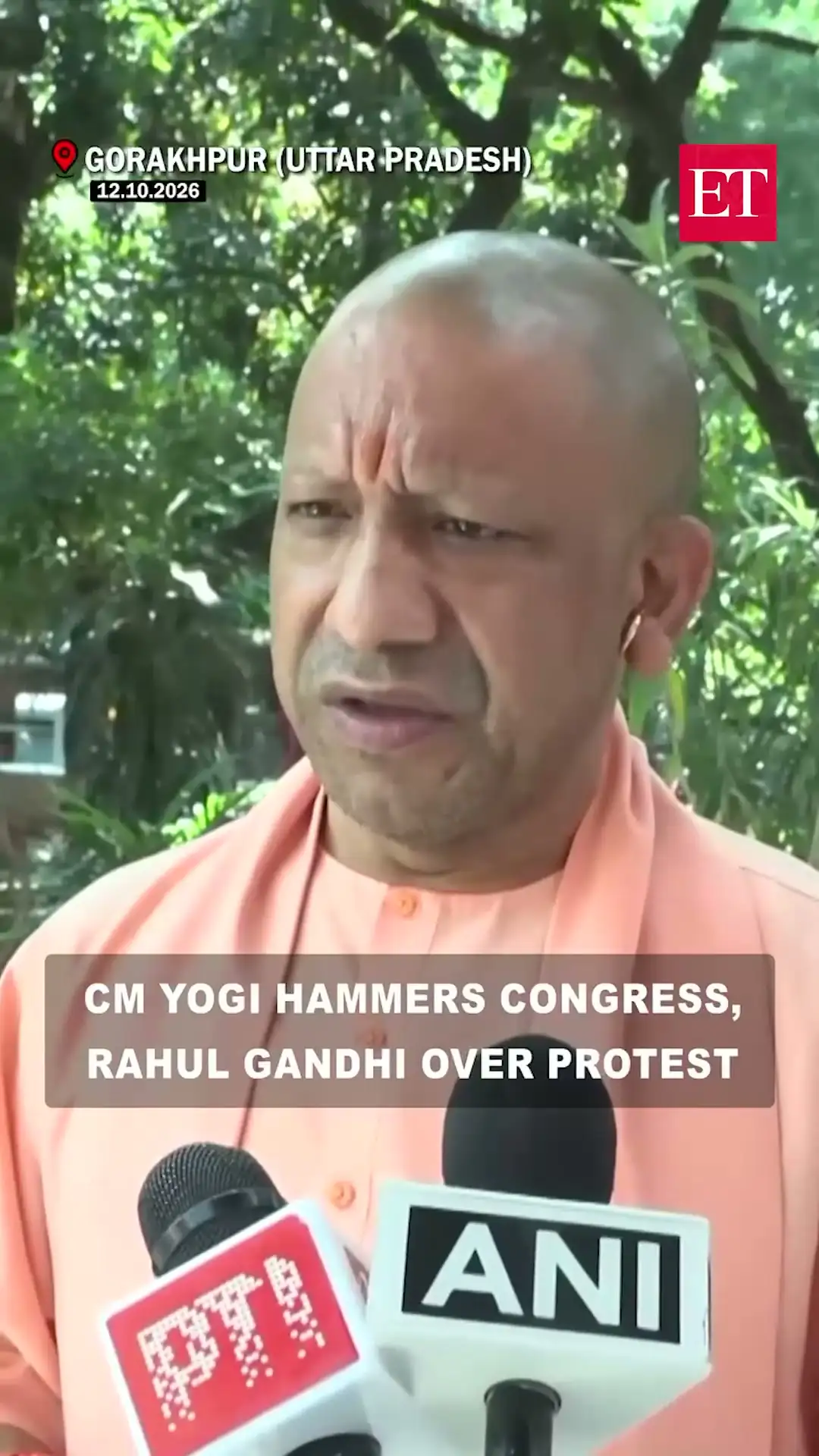 ‘Arajakta Failane Ki Koshish': CM Yogi targets Congress, Rahul Gandhi over Delhi protest 