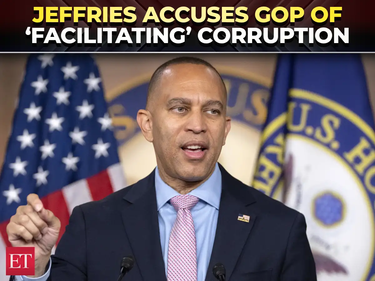 'They bury their heads in the sand...': Hakeem Jeffries accuses Republicans of enabling corruption 