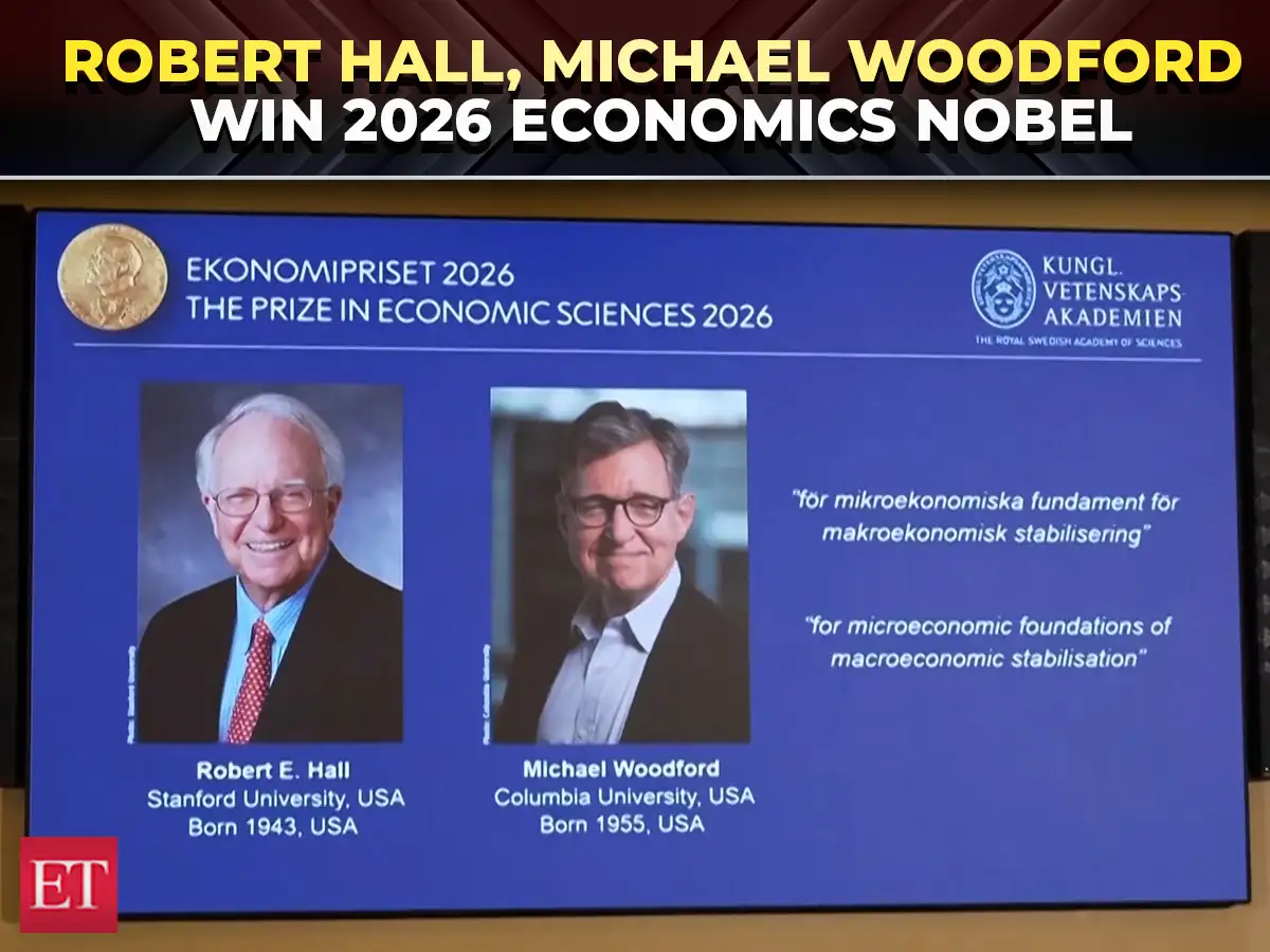 Nobel Prize in economics 2026: Robert E. Hall, Michael Woodford win the award 