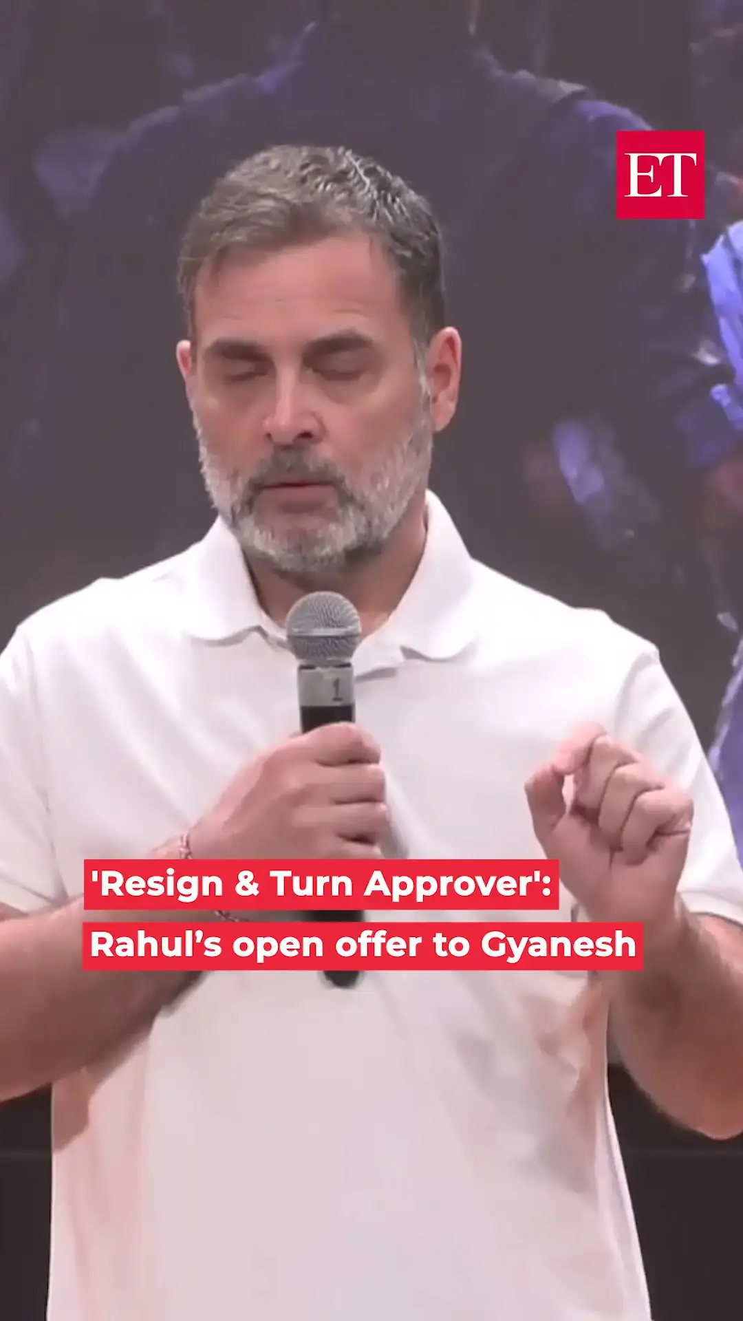 'Resign ... get out of the way &amp; turn approver': Rahul Gandhi’s message to CEC Gyanesh Kumar 