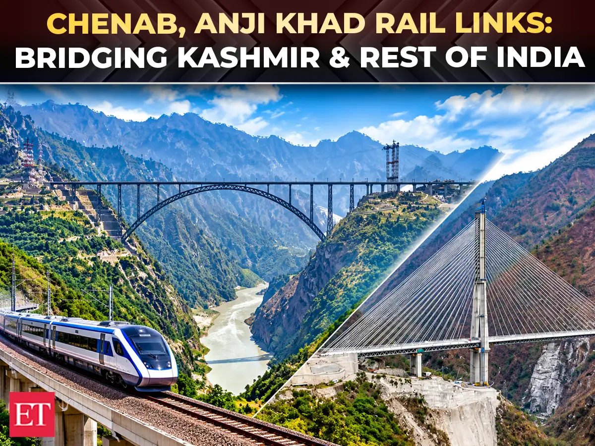 Kashmir’s Apples reaching Delhi faster? How rail bridges are changing trade &amp; travel in valley 