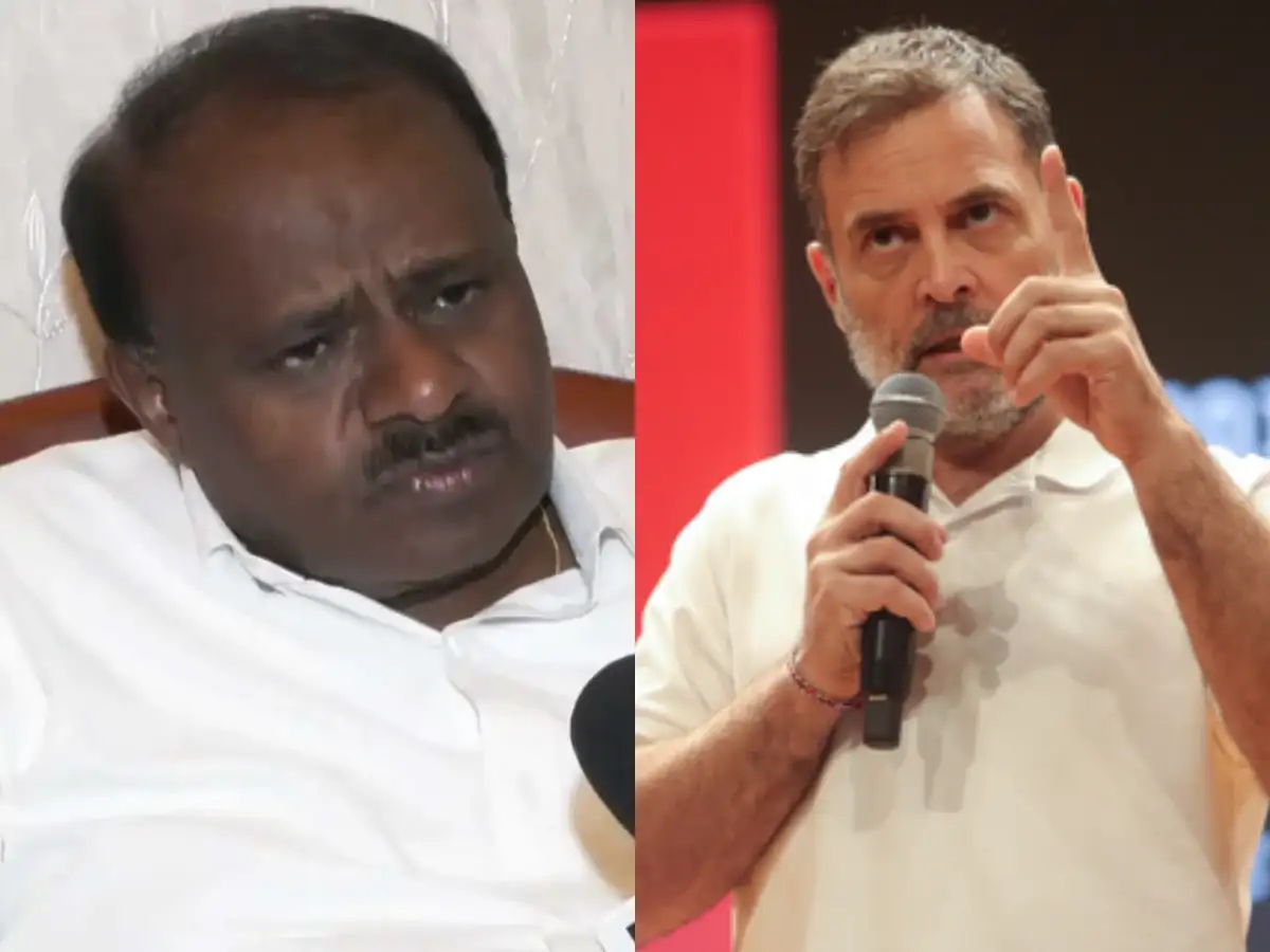 HD Kumaraswamy slams Rahul Gandhi for seeking to 'drag’ CJI into political debate 