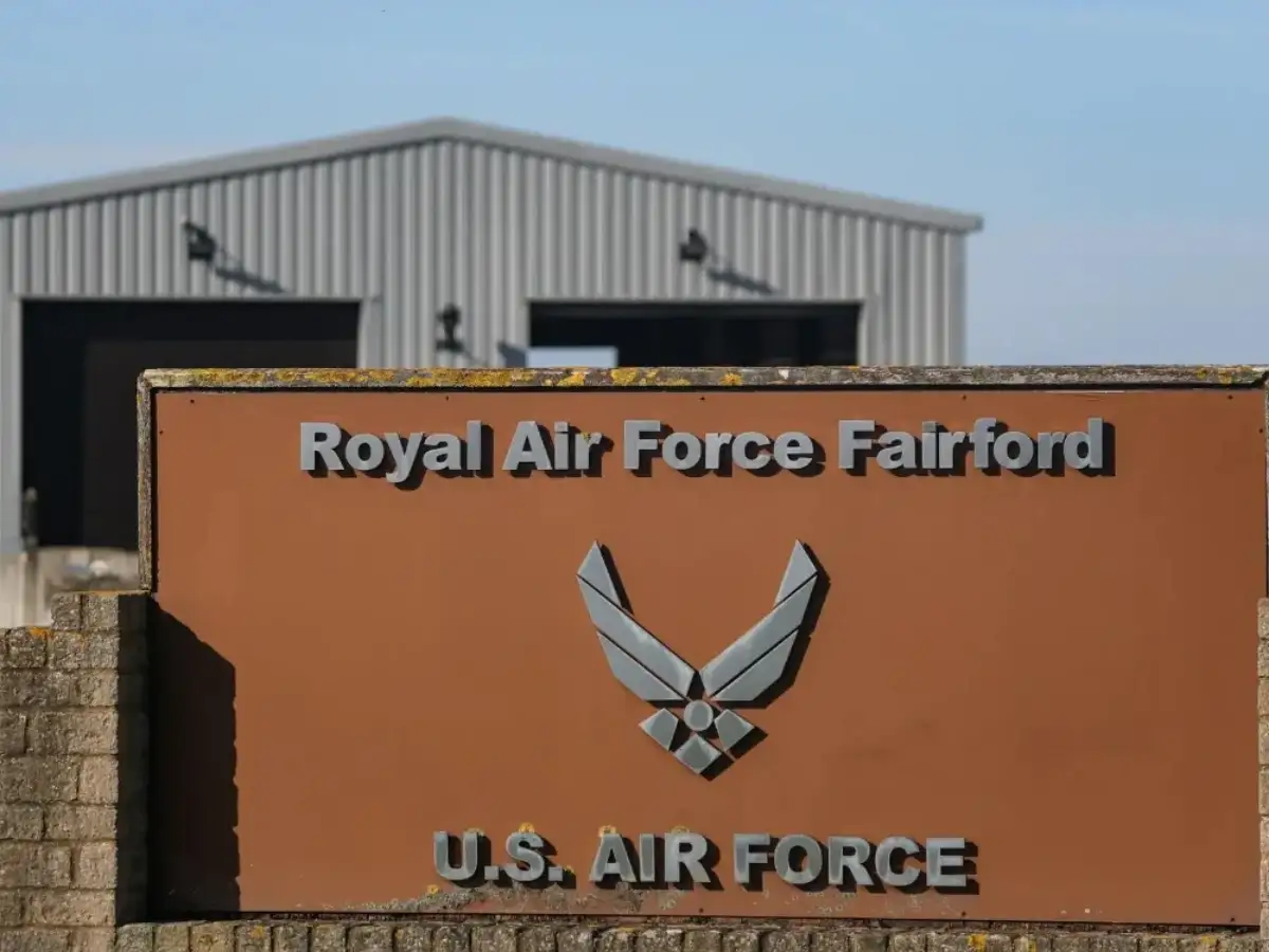 Iran likely behind security incident at RAF Fairford, says UK PM Burnham 