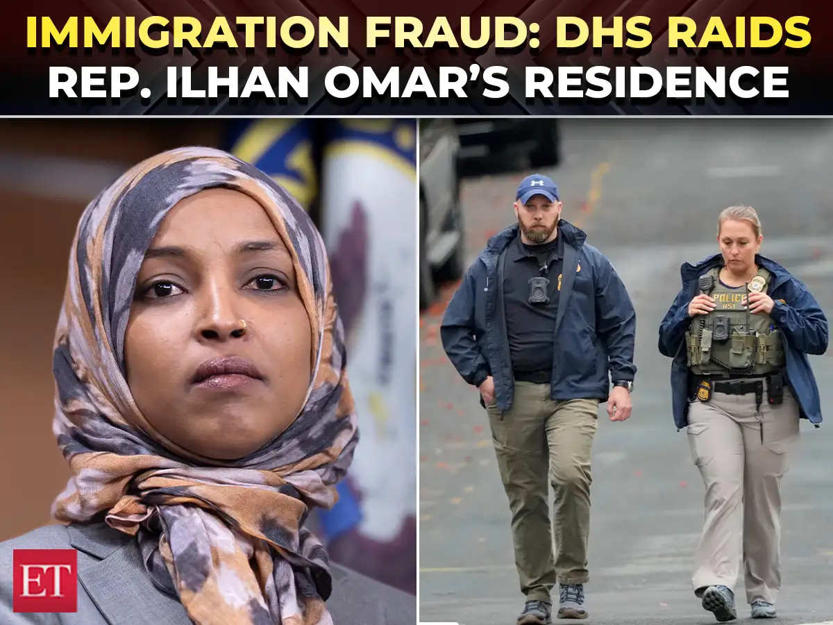 Ilhan Omar’s home raided! Federal agents search congresswoman’s residence over immigration fraud 