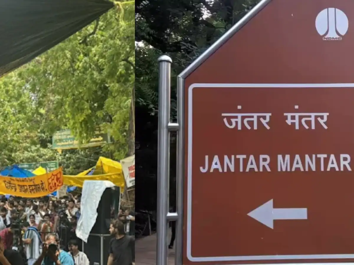 Jantar Mantar locked out as protest site; Ramlila Maidan, Burari Ground and CBD Ground named designated sites 
