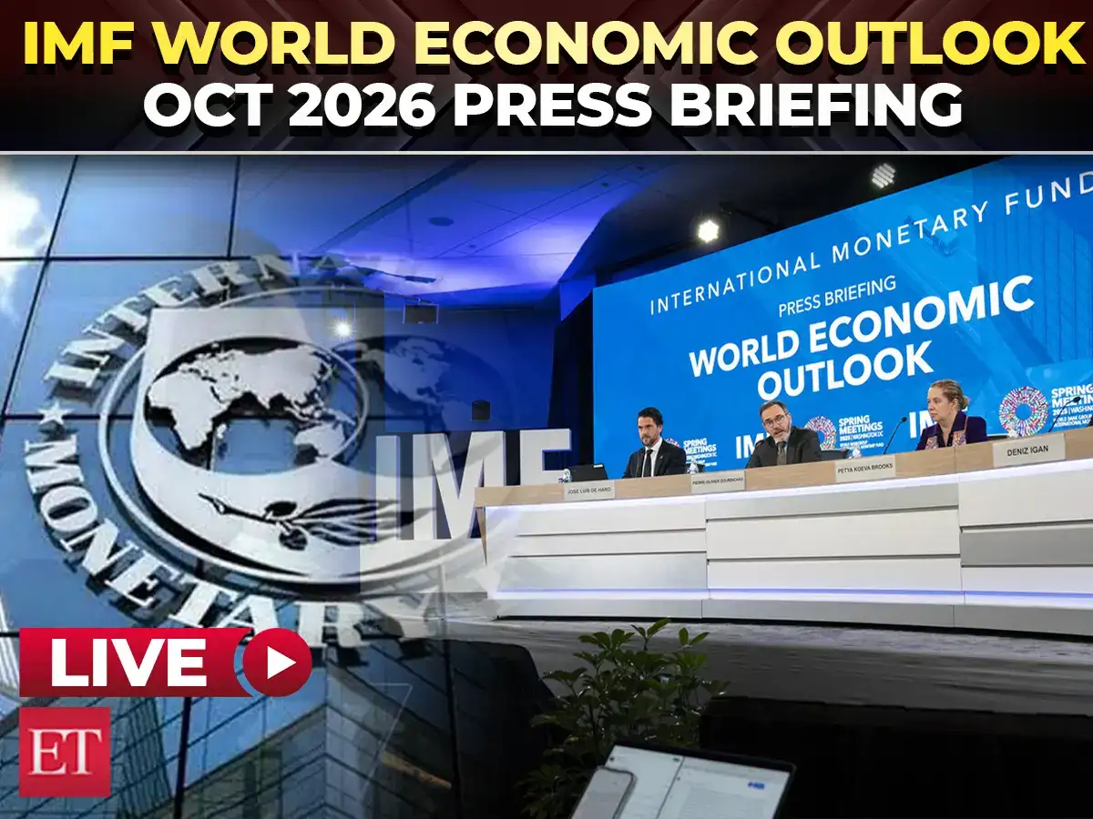 Live | IMF World Economic Outlook Oct 2026; flags risks that could push global economy to its limits 