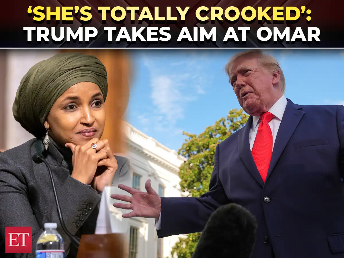 'Totally crooked, terrible person': Trump takes aim at Ilhan Omar, says DOJ looking into her case 