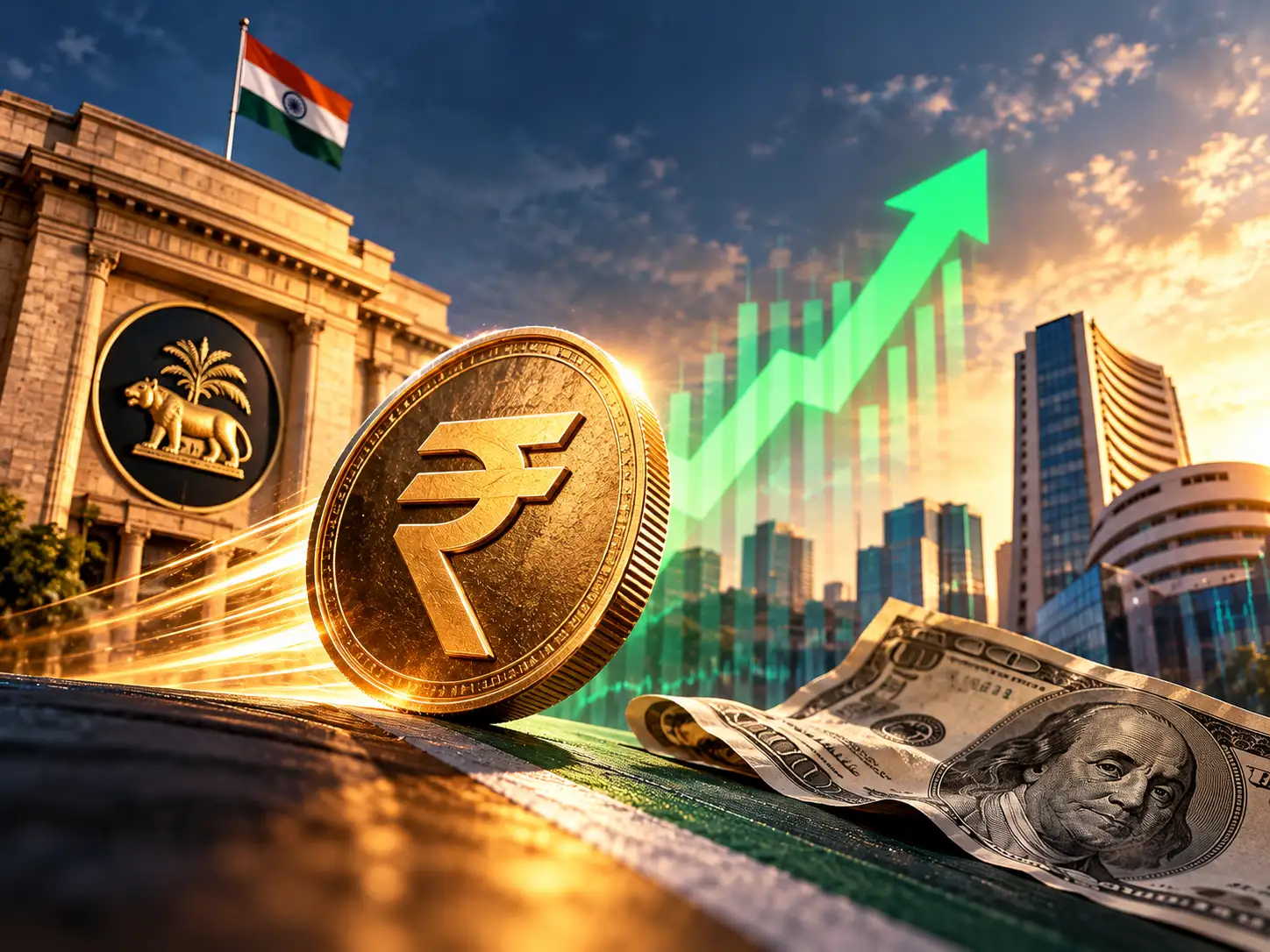 Rupee jumps 177 paise in 2 days against dollar after RBI's strong defence before Rs 97 goal post. What lies ahead?