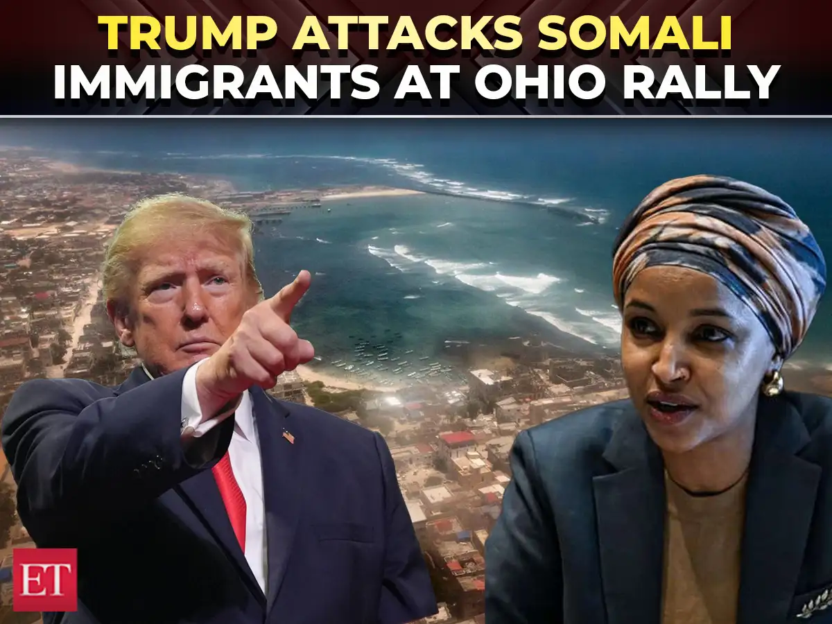 'They don’t have pants to wear...': Trump attacks Somali immigrants, Ilhan Omar at Ohio rally 
