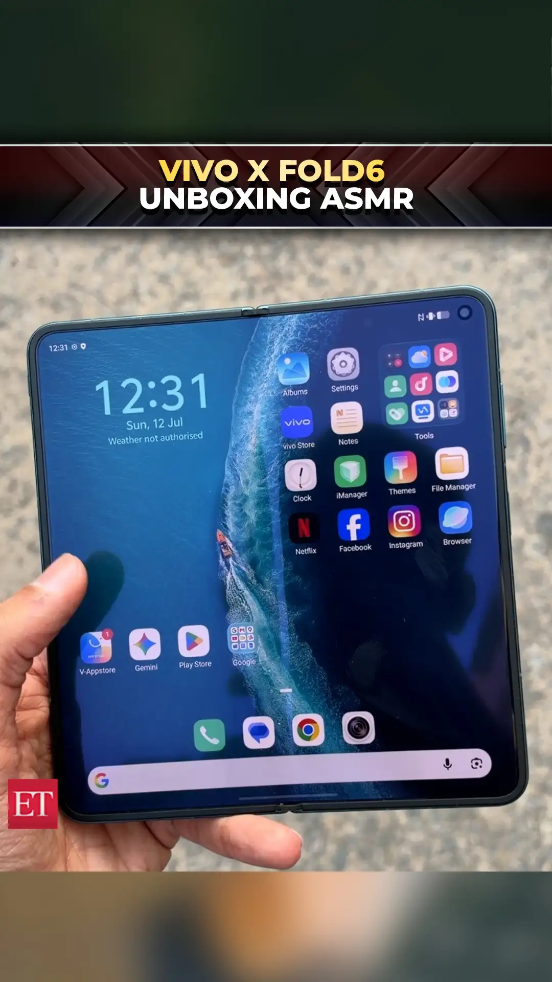 Vivo X Fold6 Unboxing ASMR | TechPulse 