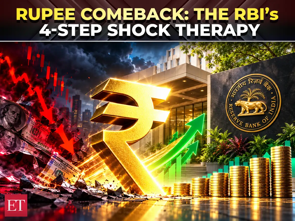 Rupee makes stunning comeback: What is RBI’s 4-step plan? 
