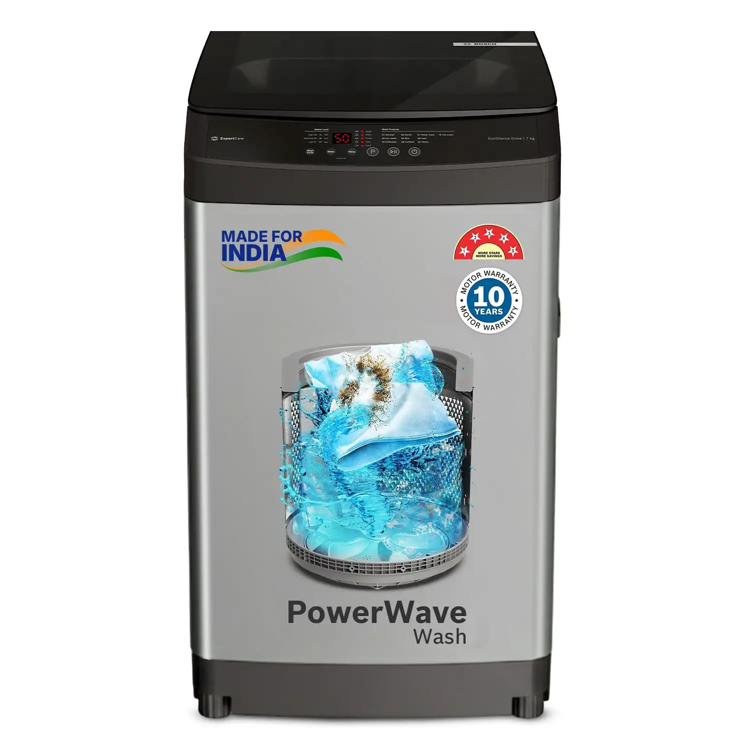 Image for Bosch7kg5StarFullyAutomaticTopLoadWashingMachine