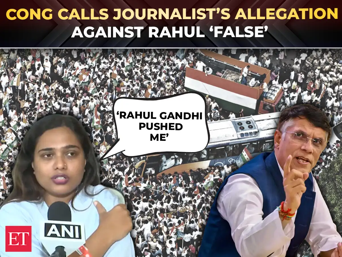 Did Rahul Gandhi push pregnant journalist during Supreme Court march? Pawan Khera denies claim 