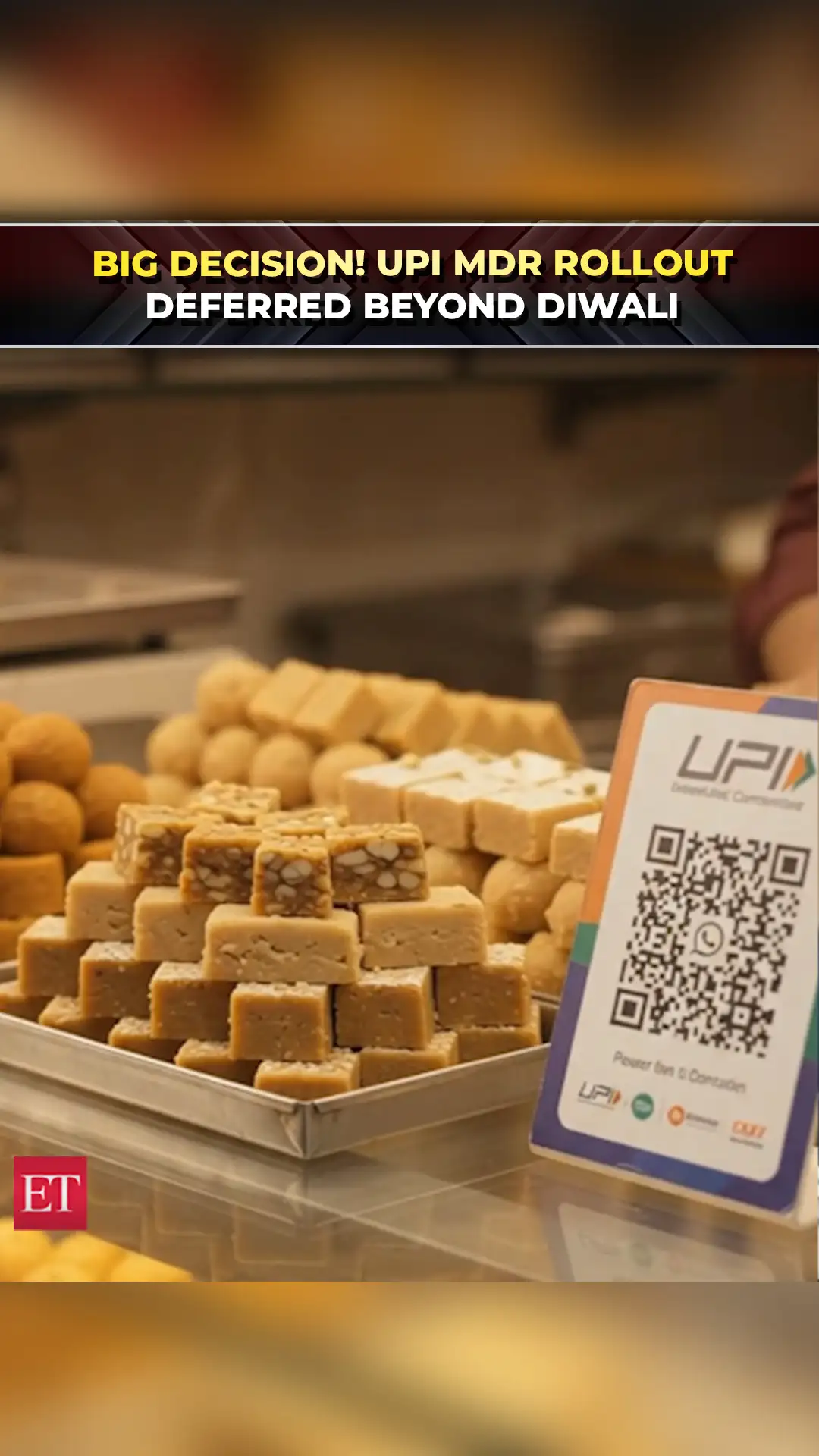 MDR on UPI transactions over Rs. 2000 deferred; to come into effect post Diwali 