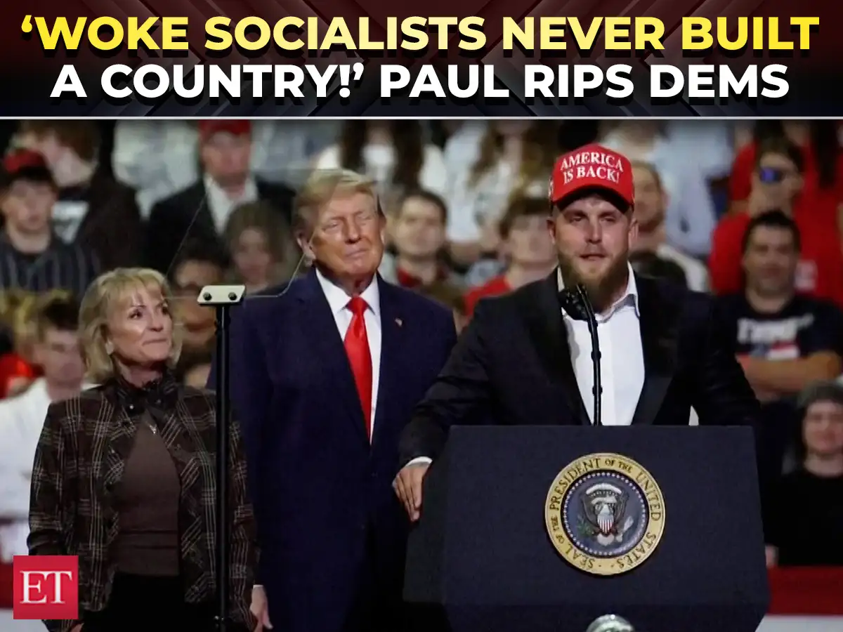 'We are facing evil…': Jake Paul joins Trump on stage at Ohio rally, blasts 'woke socialist' Dems 
