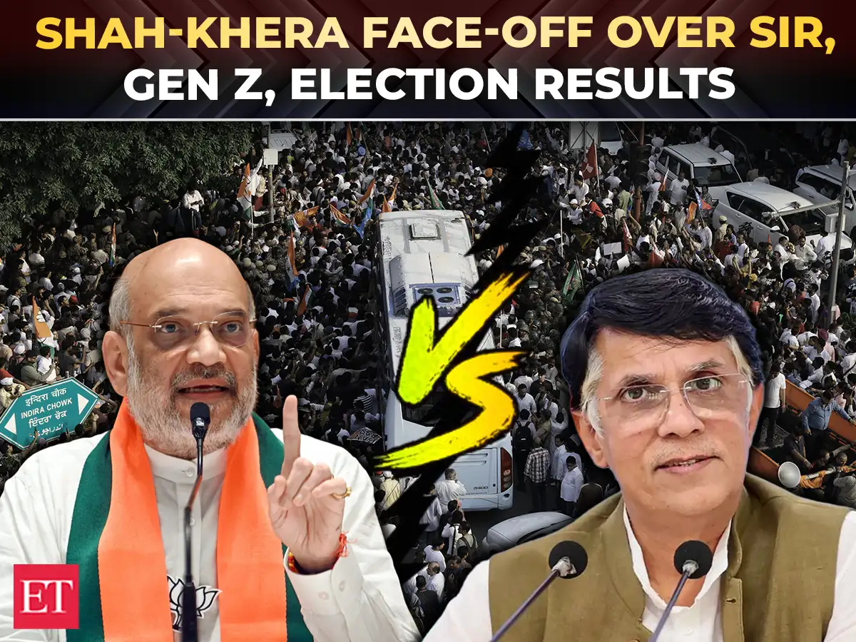 Amit Shah vs Congress: Pawan Khera hits back over ‘Jhooth Ki Goonj’, Gujarat poll jibe 