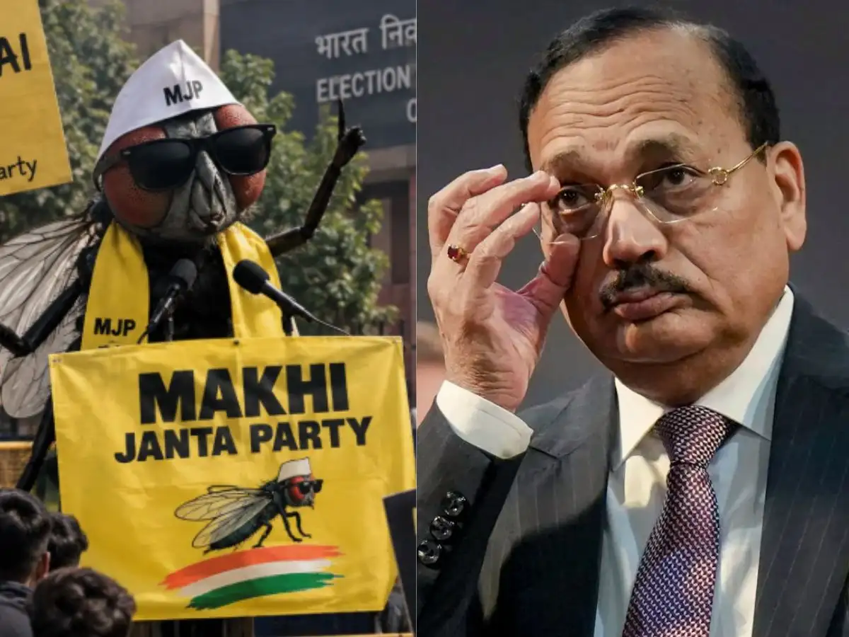 Makhi Janta Party gains 3.4 lakh followers after Chief Justice of India said 'hammer to kill a fly'; MJP wants to partner with CJP 