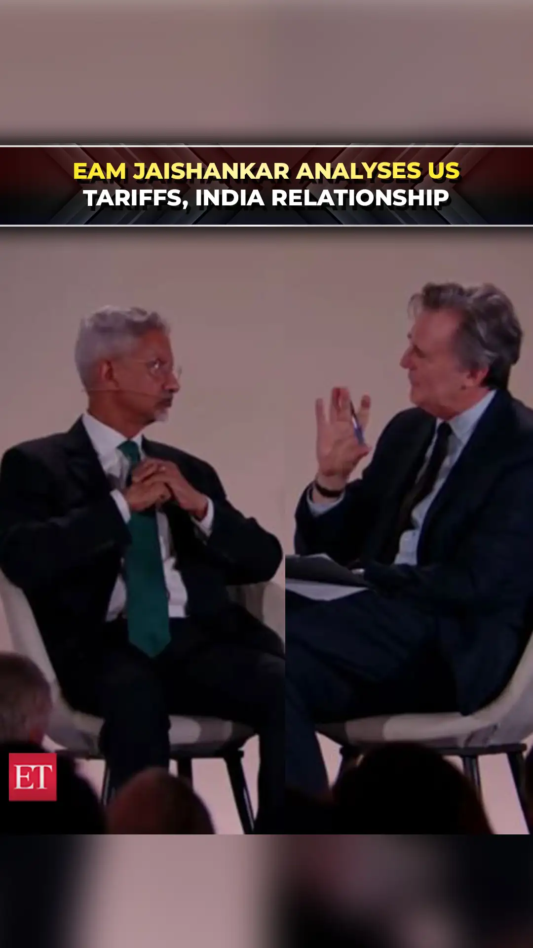 Jaishankar Explains US Tariff Strategy and Push to Reindustrialise 