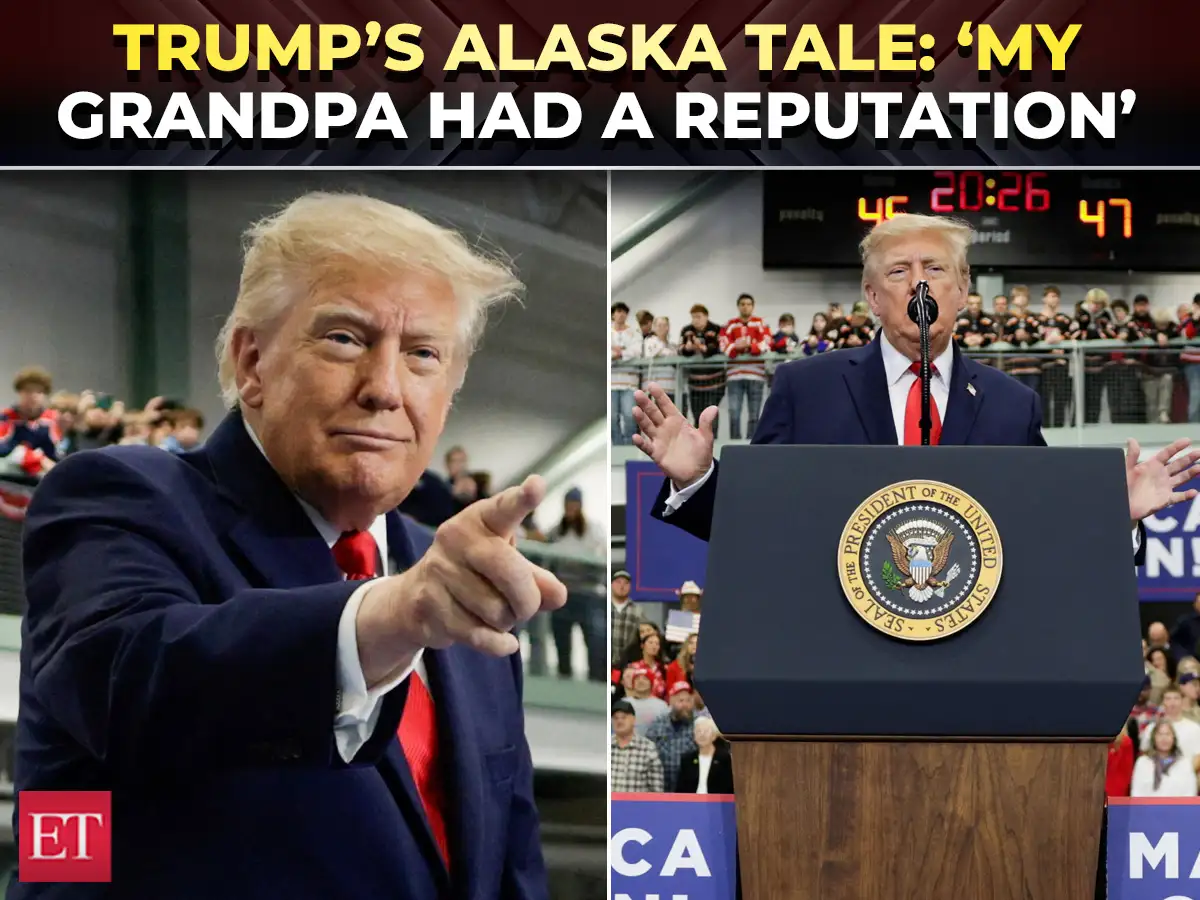 ‘He left his trail’: Trump reveals grandfather’s ‘rough’ reputation in heartfelt Alaska moment 