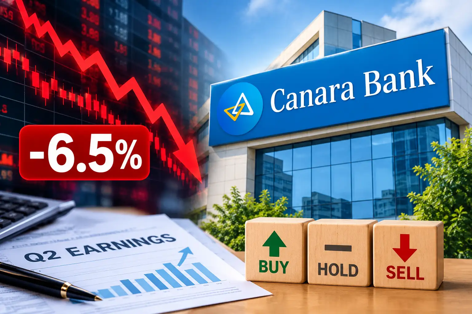 Canara Bank shares slide over 6% after Q2 earnings. Buy, sell or hold the state lender?