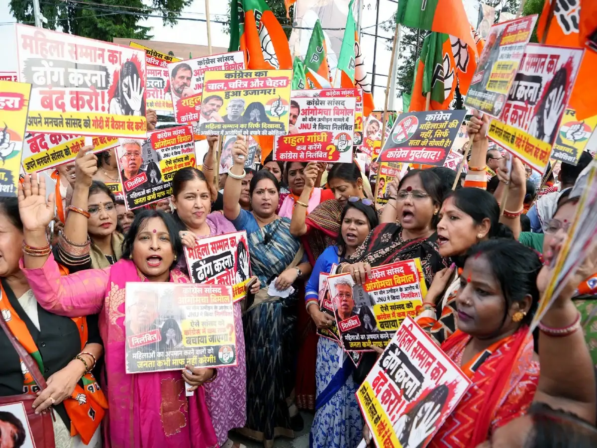 Women BJP MPs to meet LS Speaker, demand action against Cong MP Akoijam 