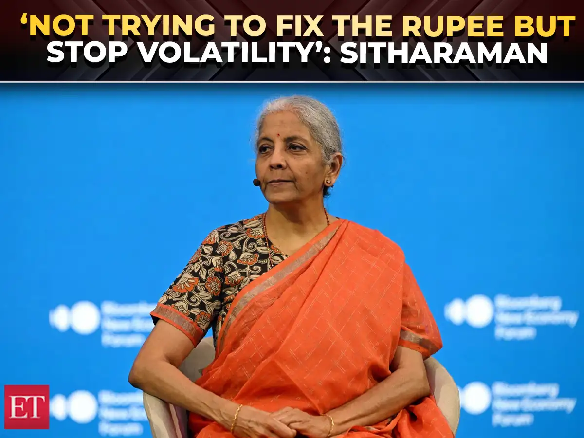 How is India assessing Rupee? Sitharaman answers difficult question, explains investment trends 