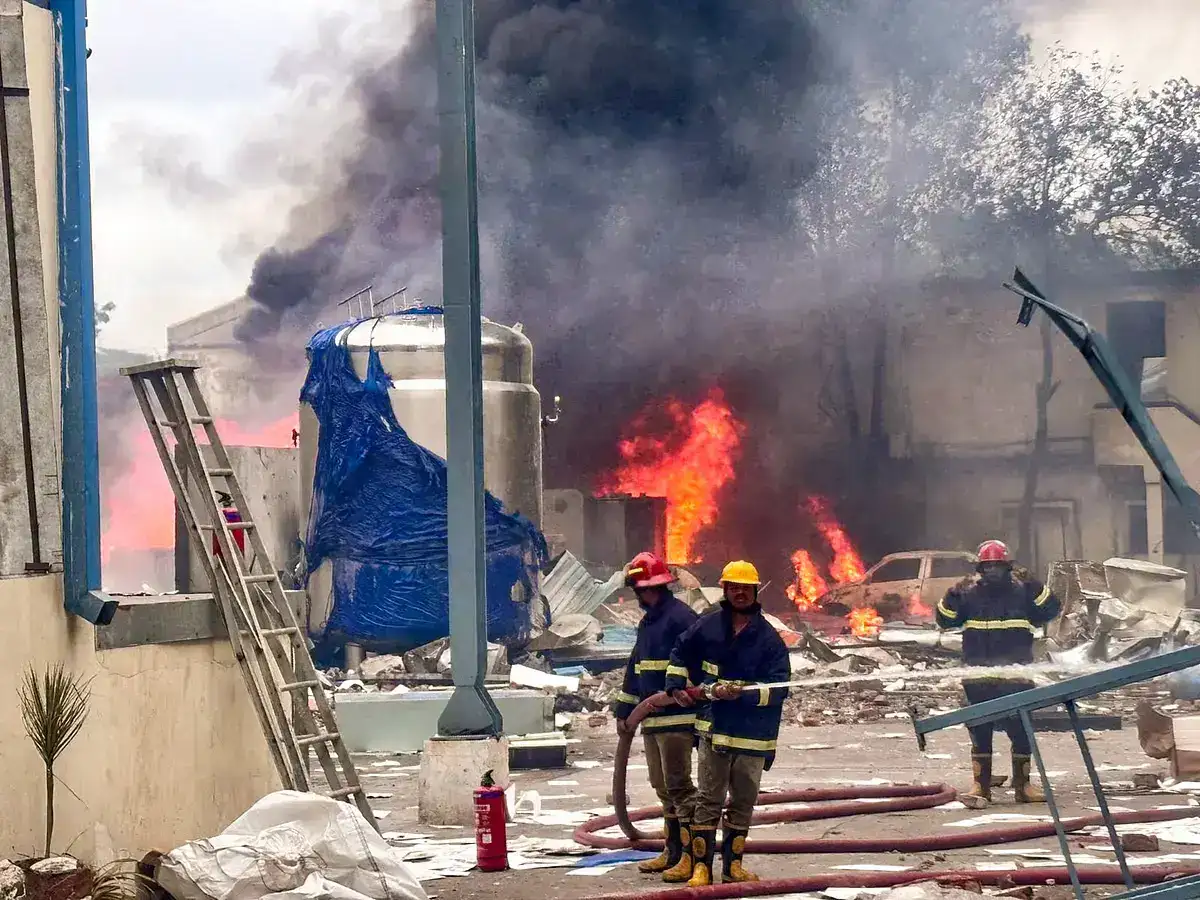 Four workers killed in blast at factory in Gandhinagar's Chhatral GIDC industrial area 