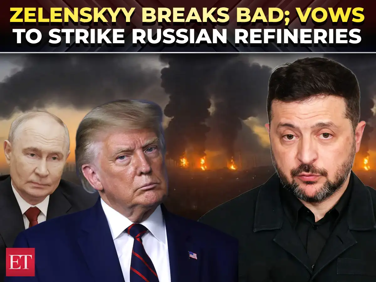 ‘Starlink slowdown intentional’: Zelensky fumes at Trump after Putin's attack, vows refinery strikes 