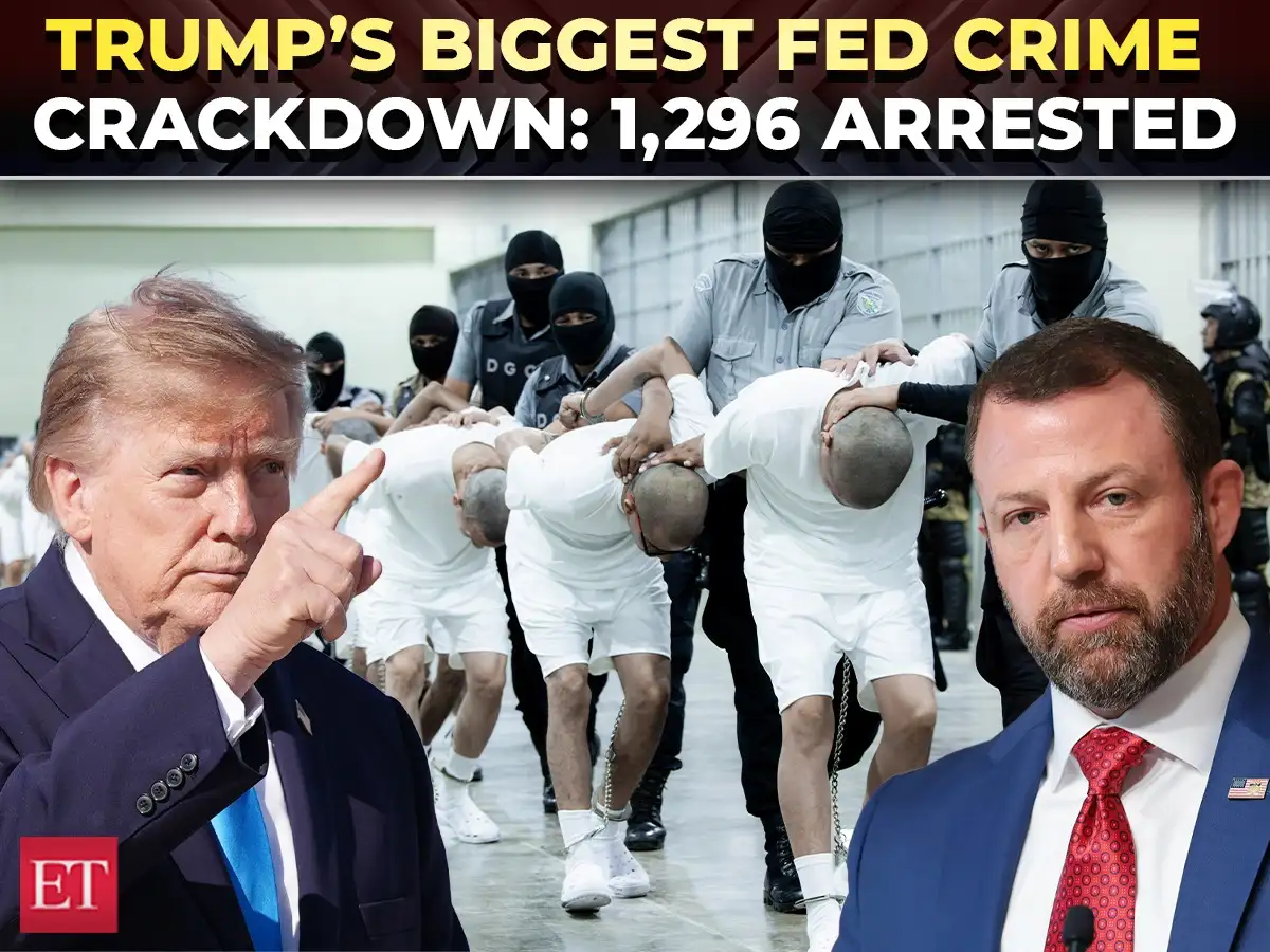 'We will dismantle their network': Trump intensifies Tren de Aragua crackdown; 1,296 arrested 