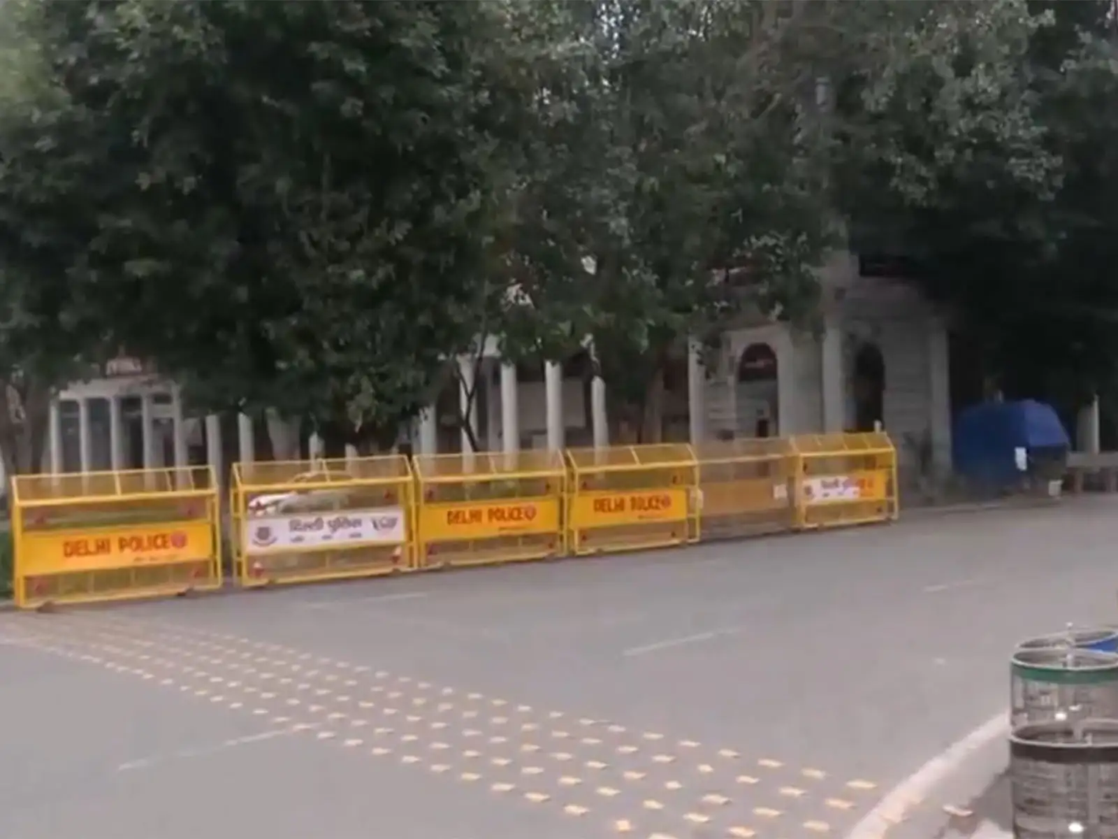 Security forces deployed in and around Connaught Place ahead of 'Lehra Do Tiranga' protest 