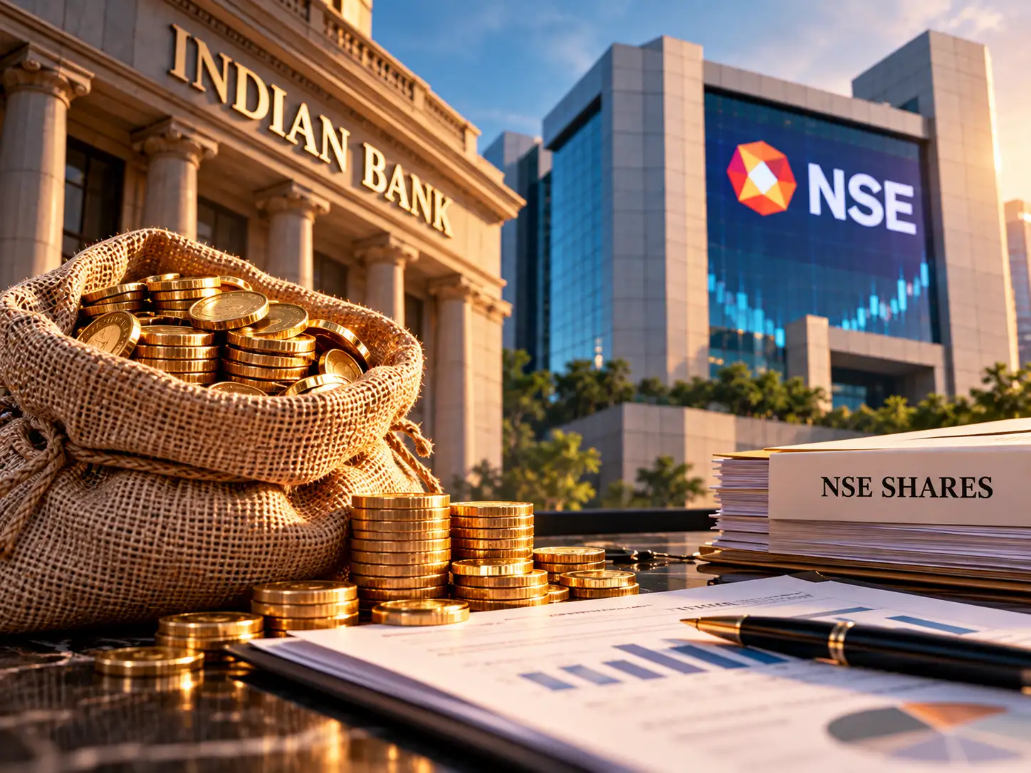 Indian Bank reports a Rs 1,388 crore gain from sale of NSE shares