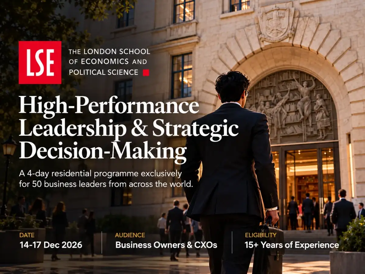 Beyond the classroom: What makes the ET x LSE leadership programme stand out 