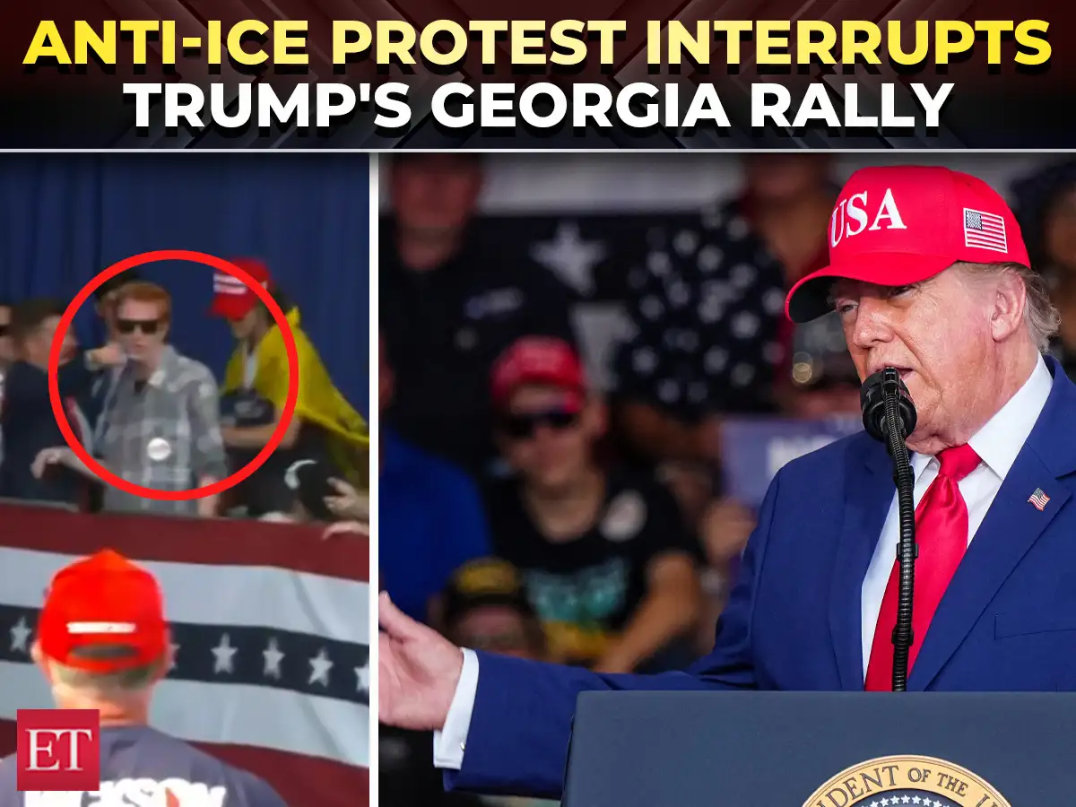 Who is the young lady?: Trump cheers ‘yellow cape’ supporter who ripped protesters out of their seat 